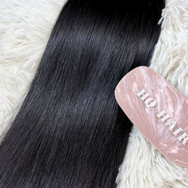 Bulk Hair Extensions Natural Straight #1