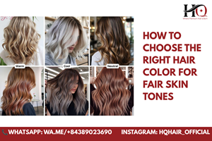 How to Choose the Right Hair Color for Fair Skin Tones