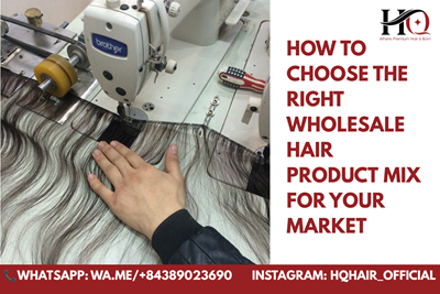 How to Choose the Right Wholesale Hair Product Mix for Your Market