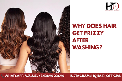 Why Does Hair Get Frizzy After Washing?