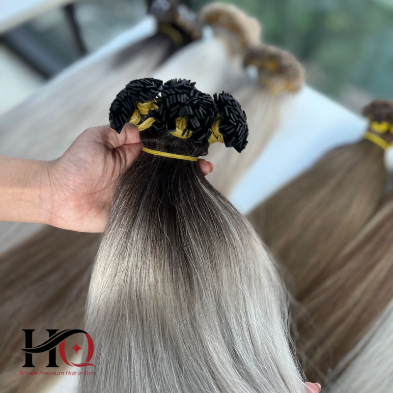 K-Tip Extensions Natural Straight #Ombre 1/PLA01