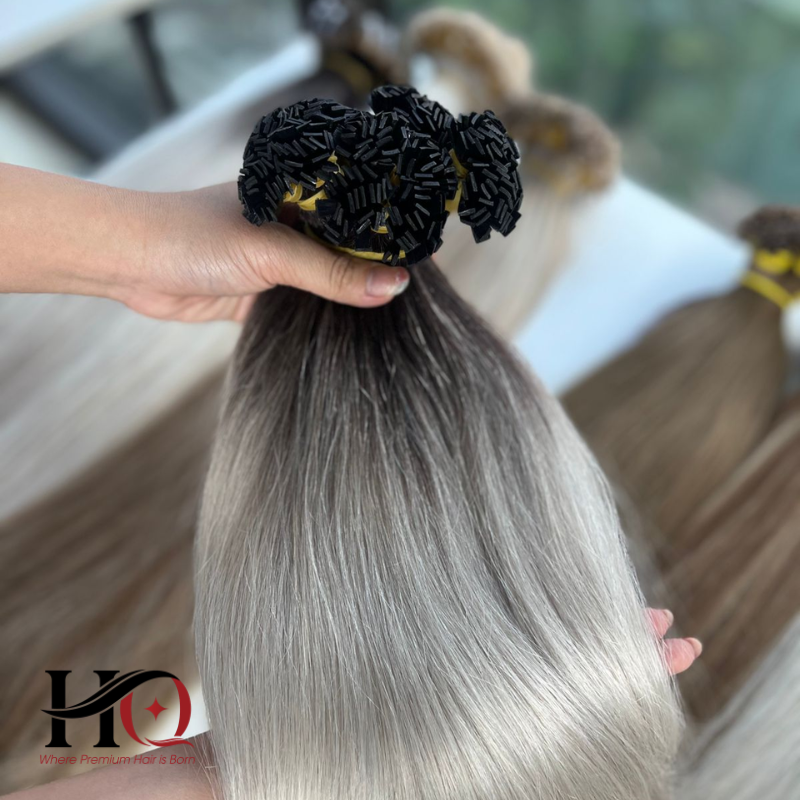 K-Tip Extensions Natural Straight #Ombre 1/PLA01