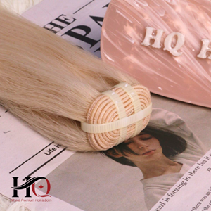 Machine Weft Extension Natural Straight #613