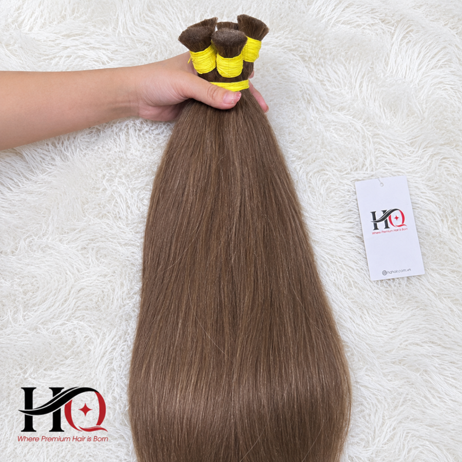 Bulk Hair Extensions Natural Straight #3