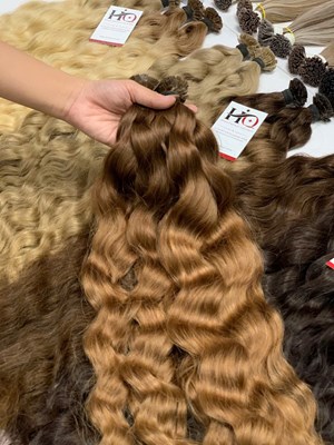 K-Tip Extensions Natural Wavy